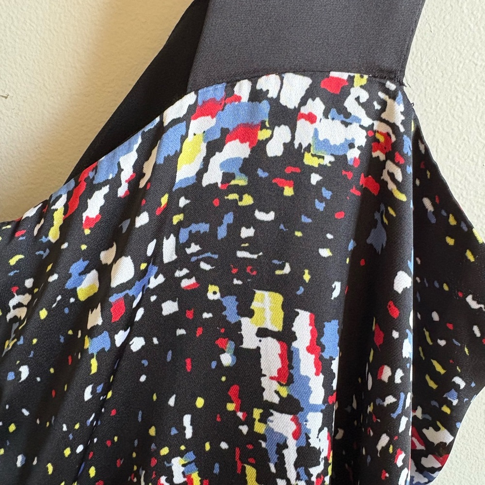 BCBGeneration Ruffle Front Midi Dress - Picture 6 of 7